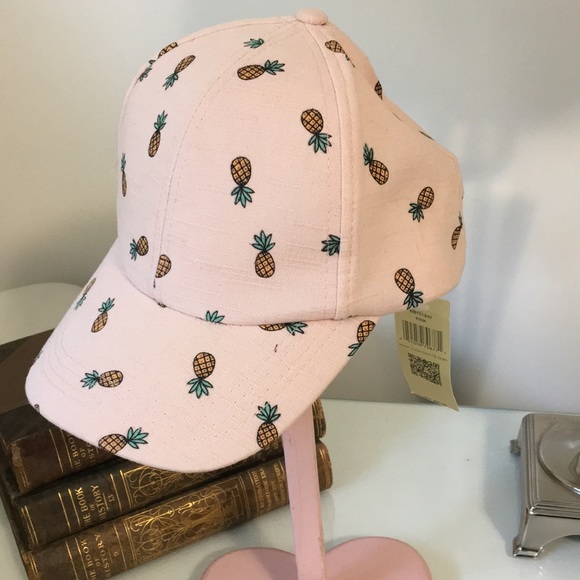 Pink Pineapple Ball Cap Nwt | Poshmark